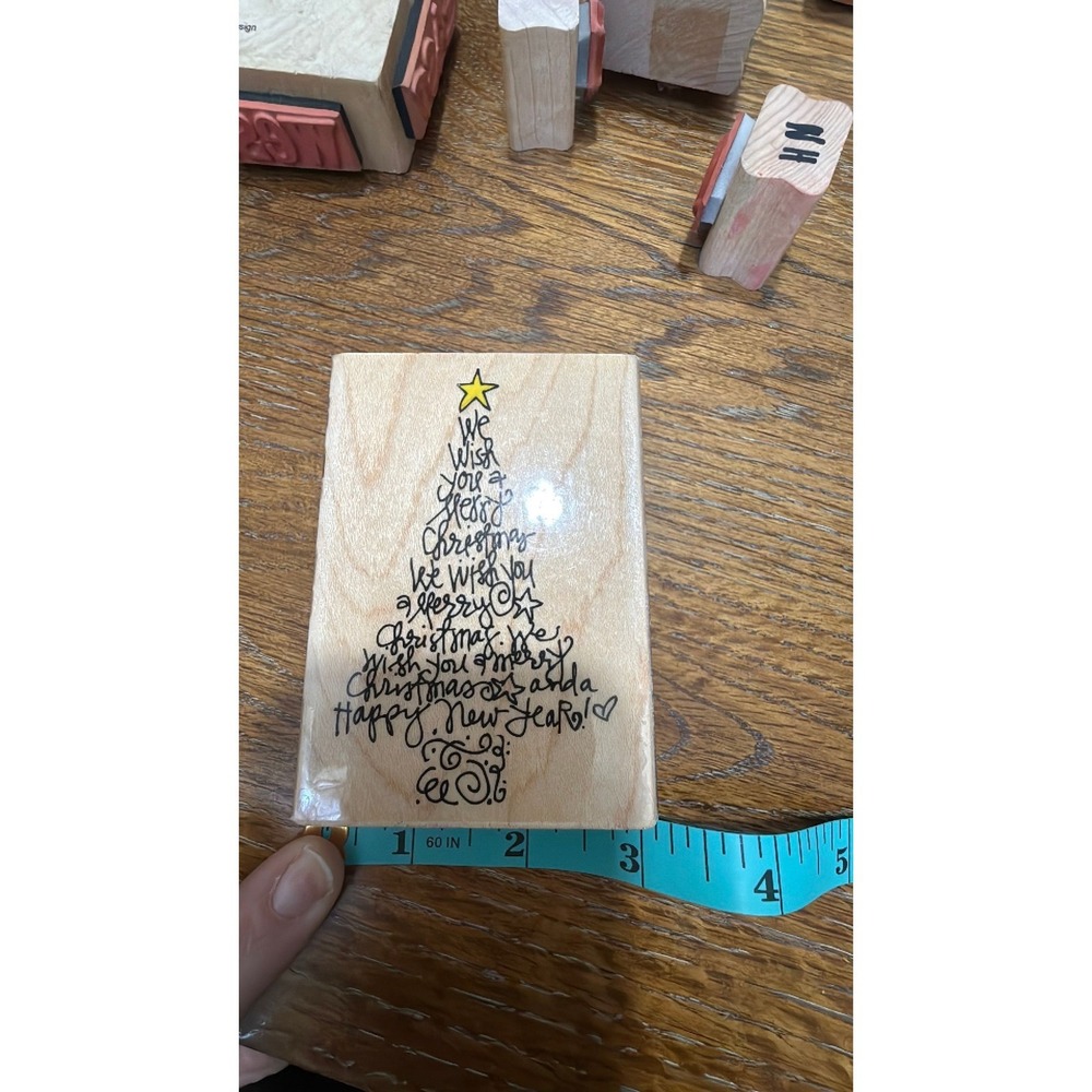 New Wooden stamp Hampton Art 2010
